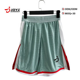 Customized printed sportswear, training gym, men's football shorts, polyester football shorts wholesale