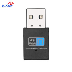 Portable USB 2.0 WiFi Adapter 300Mbps 2.4GHz RTL8192 Wireless Network Card Internet Dongle Support Windows System for Desktop