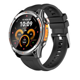 Stilvolle AMOLED GPS Smartwatch, Schwimmfähig, Wasserdicht, Magnetisches Laden, 420mAh Akku mit langer Laufzeit, Fitness-Tracker mit Herzfrequenzmonitor