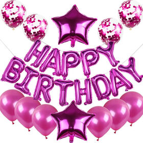 Wholesales Happy Birthday Decorative Balloon 25PC Combination Set Party decorations