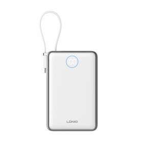 LDNIO PQ44 20000mah 65w Estación de Energía LED Pantalla Digital Portátil de Carga Rápida Li-polímero Banco de la Energía de La Batería Para el teléfono Portátil