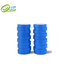 W026 Hot Selling Custom Low Blue Crepe Paper Tape Automotive Masking Tape for Car Painting Masking