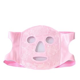 Ice Compress Face Mask Ice Compress Eye Mask Ice Pack Facial Mask Postoperative Recovery Tool Hot Compress Full Face Cooling Super