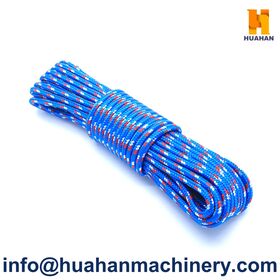 3 Strands Diamond Braided PP Rope 16mm Diameter Blue Polypropylene Rope 220M Per Coil