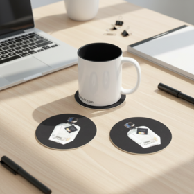 BOCE Customized logo hotel restaurant disposable absorbent paper coasters