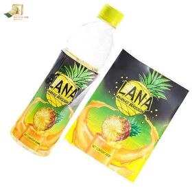 Película Termorretráctil Opaca Impermeable de Plástico para Embalaje de Botellas, Rollo de Etiqueta, Tamaño Personalizado
