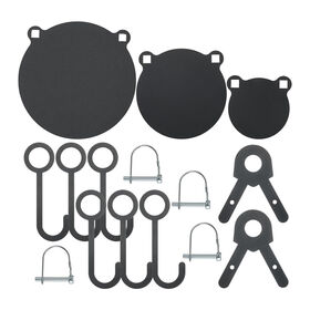 Custom AR500 Steel Shooting Targets Plans Mounting Steel Targets Auto Resetting Gun Target Metal Spinner Shooting Targets