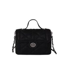 Elegant Rhombus Lattice Chain Bag Women Daily All-match Shoulder Crossbody Hand Carry Bag