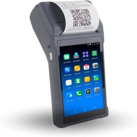 Terminal de Punto de Venta (POS) Táctil Android GMS al por mayor con Lector QR NFC, Máquina POS Móvil Inteligente Z93 con Impresora Térmica de 80 mm en Venta