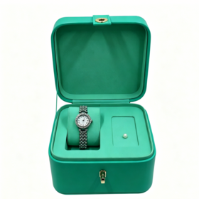 Wholesale Luxury PU Leather Watch Jewelry Box Portable Storage Packaging for Custom Brand and Retail Display