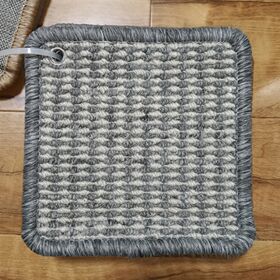Tapis de porte en polypropylène à petite boucle et thermofusible