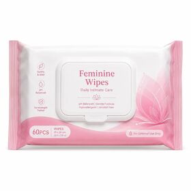 Fresh pH balanced feminine intimate wipes for period pregnancy daily travel personal hygiene care