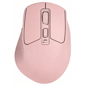 Souris Sans Fil 2.4G BT, Conception Ergonomique, Rechargeable, Silencieuse, 3 Niveaux DPI pour Bureau à Domicile, Portable pour Ordinateur et Ordinateur Portable