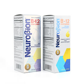 Custom Logo Printing Medical Grade Vitamin B12 Supplemen Pharmaceutical Products Packaging Paper Box