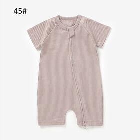 Großhandel Sommer Baby und Kinder Bauchschutz Klimaanlagen Kleidung dünner Strampler