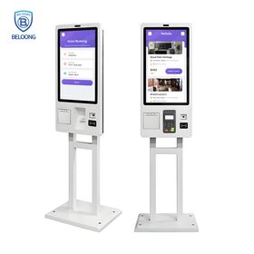 New Arrival LCD Self Ordering Kiosk Smart Touch Screen POS Machine small size information kiosk for Milk Tea Shop Service