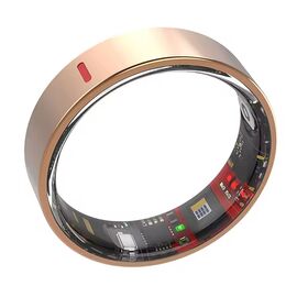 Smarter Ring mit HRV-Herzfrequenzüberwachung, IP68 wasserdicht, Fitness-Tracker mit Blutsauerstoff, Blutdruck, Herzfrequenz, Schlafüberwachung und Schrittzählung