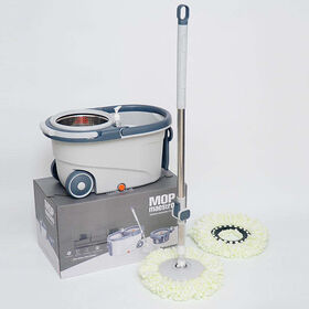 360 Microfibra Rotativa Dupla Balde Spin Mop