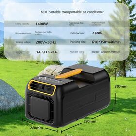 Tudo em um único resfriamento Outdoor Camping Mini Air Cooler