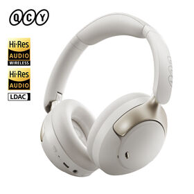 QCY H3 PRO Wireless Headphones, 6-Mic 50dB Hybrid ANC, 55H Playtime support OEM/ODM Dual Driver Bluetooth 5.4 with Hi-Res Audio