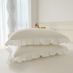 Pillow cases polyester lace
