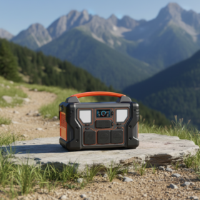 Backup pure sine wave mobile emergency 1000 watt outdoor solar generator camping lithium battery 1000w portable power station
