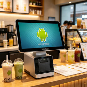 Terminaux POS Portables à Main pour la Prise de Commandes, Terminal POS Portable Android sans Fil 4G WiFi, Imprimante Thermique Intégrée, Lecteur de Paiement NFC Tactile