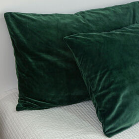 Pillow cases polyester crystal velvet solid color