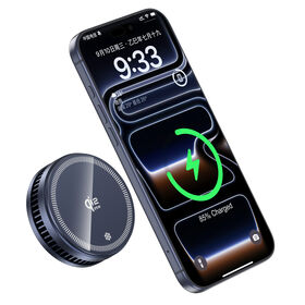 Factory Customized 360 Degree Rotation Holder Cooling Mobile Phone QI2.2 25W Magnetic Wireless Charger for Modern Mobile Phone