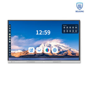 55/65/75/86 Inch Interactive Smart Whiteboard Low Blue Light Eye Protection Smart Touch Screen for Kindergarten Primary School