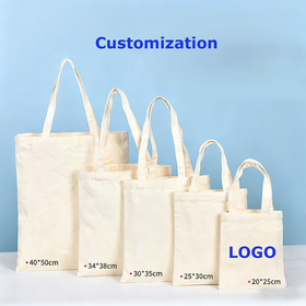 Günstige Baumwolltasche Leicht Mittel Wiederverwendbar Einkaufstasche Stofftasche für DIY-Werbung, Werbe-LOGO-Aufdruck