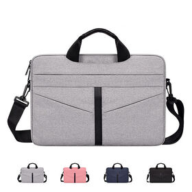 Laptop Protective Case Velvet Lining Waterproof Oxford Laptop Bags with Tote Handle