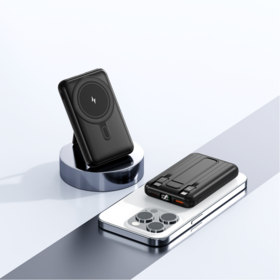 Nouveau Produit Tendance : Batterie Externe 10000mAh avec Charge Rapide PD 22.5W et Chargeur sans Fil Portable pour Téléphones Mobiles