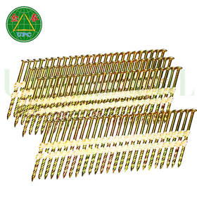 2-3/8" x 0.113 5000pcs Plastic Strip Nails with Screw Smooth shank Superior Holding Power Perfect for Framing Made in Vietnam