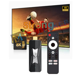 Wholesale Strong X96 NEO Android IPTV Stick Amlogic S905X5M Android 14 4k TV Stick 2G 16G Wifi6 Tivione Dream4k Android TV Dongle