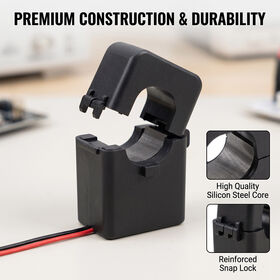 CE Certified High Accuracy Class 0.5 Split Core Current Transformer 100A 200A 400A 5A 1A CT for Industrial Power Metering
