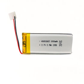 18 Years of Kr Market Experience 602663 3.7V 1000mAh Li-ion Battery for Beauty Equipment