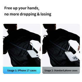 Factory price Flat neck strap cable ,no more dropping & losing Usage 2: Standard phone cases Usage 1: iPhone 17 cases