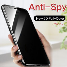 2026 Hochwertiges Anti-Spy 3D Panzerglas 0.33mm für iPhone