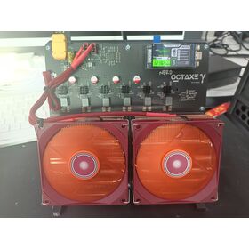 NerdOctaxe y Rev3.1 12TH/s High Efficiency SHA-256 Bitcoin Solo ASIC MinerNerdOctaxe y Rev3.1 12TH/s High Efficiency SHA-256