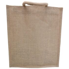 A jute bag is an eco-friendly and reusable carrying bag made from natural jute fiber, which is obtained from the stem