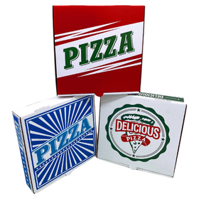 Boîtes biodégradables d'emballage de pizza de papier d'emballage de Multi-taille