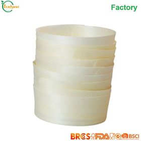 Biodegradable Disposable Wooden Cup for all kinds of sauce Supplier Direct Factory