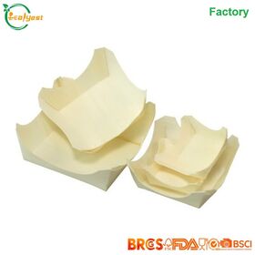 FSC Disposable Wooden Mousse Cup Food Grade