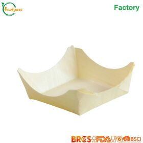 FSC Disposable Wooden Mousse Cup Food Grade Factory Price