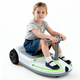 Children Electric Ride-On Toy with Colorful LED Lights Durable, Safe & Fun Battery-Powered Car for Kids, Perfect Gift for Boys