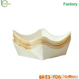 FSC Disposable Wooden Mousse Cup 40-100mm Food Grade Factory Price