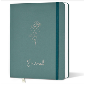 Cuaderno Rayado, 192 Páginas, 14.5x21 cm, Papel Grueso de 100 GSM, Cuaderno de Tapa Dura para el Trabajo, Cuaderno de Diario para Hombres y Mujeres