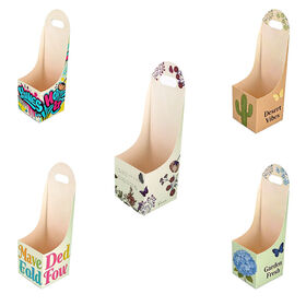 Factory Customized Modern Stylish Lightweight Eco-Friendly Paperboard Color Printing Die Cut Handles Gift Bag for Gift Wrapping