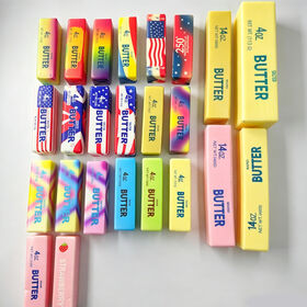 Squishy Mentega Realistis - Kecil dan Jumbo, Slow Rising, Fidget untuk Pereda Stres & Kecemasan